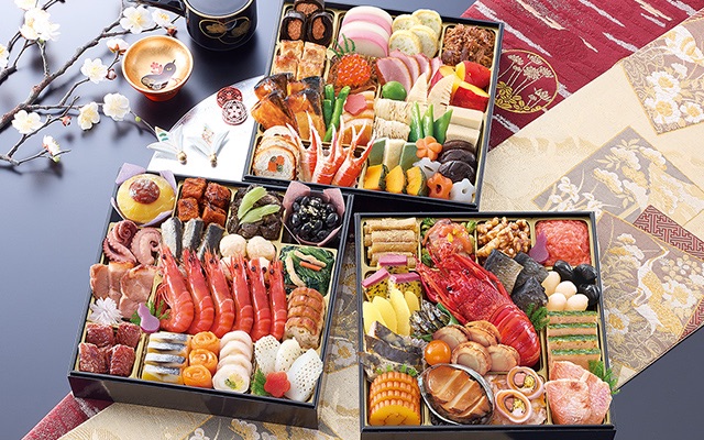 三段の特大重の料亭監修おせち「新玉の息吹」